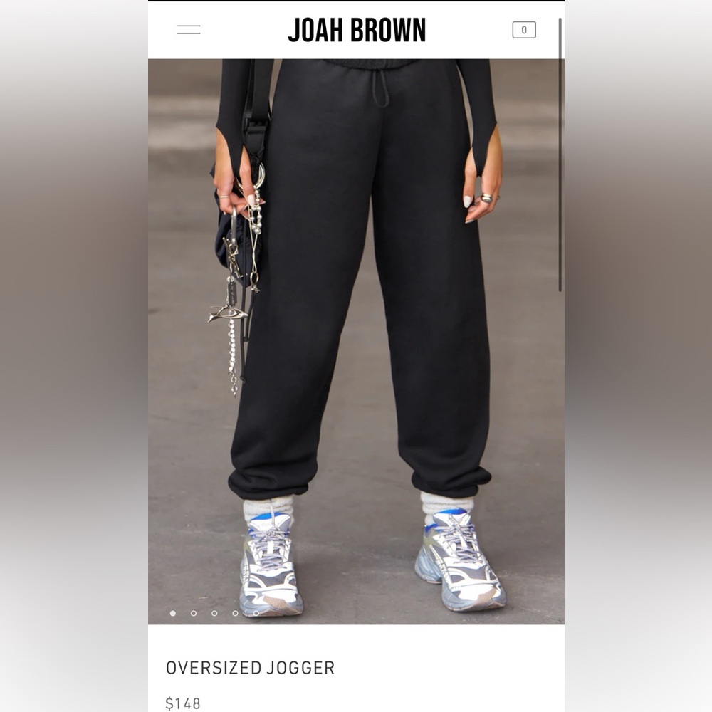 Joah Brown Oversized Joggers!
